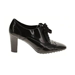 FRANCO SARTO 100%Leather Oxford Petticoat Pump-Sz.9-Black-RARE FIND! READ!
